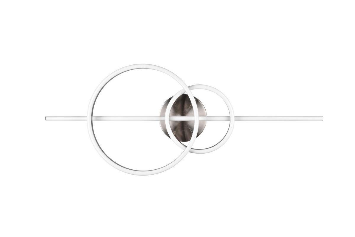Led-deckenleuchte 643010307 Montilla - Nickelfarben, Basics, Metall (100/12,5/40cm) - Trio Leuchten
