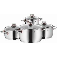 KOCHTOPFSET 4-Teilig - Edelstahlfarben, Basics, Glas/Metall - WMF
