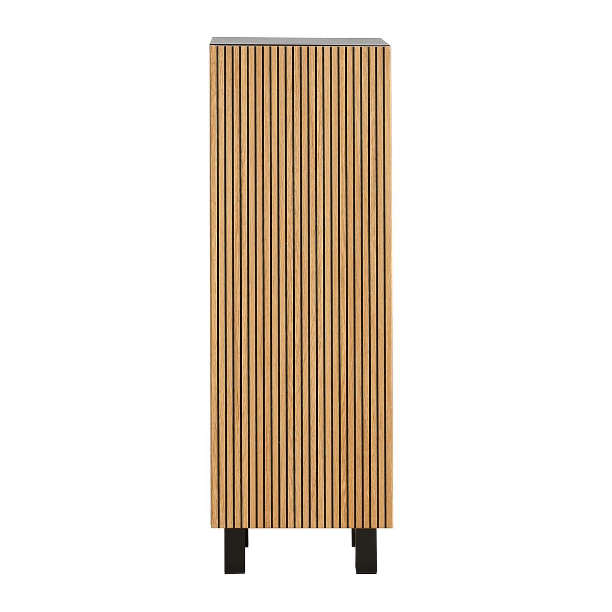 Spodná skrinka VENEZIA - čierna/farba duba, Lifestyle, kompozitné drevo (35/103/32cm) - Mömax