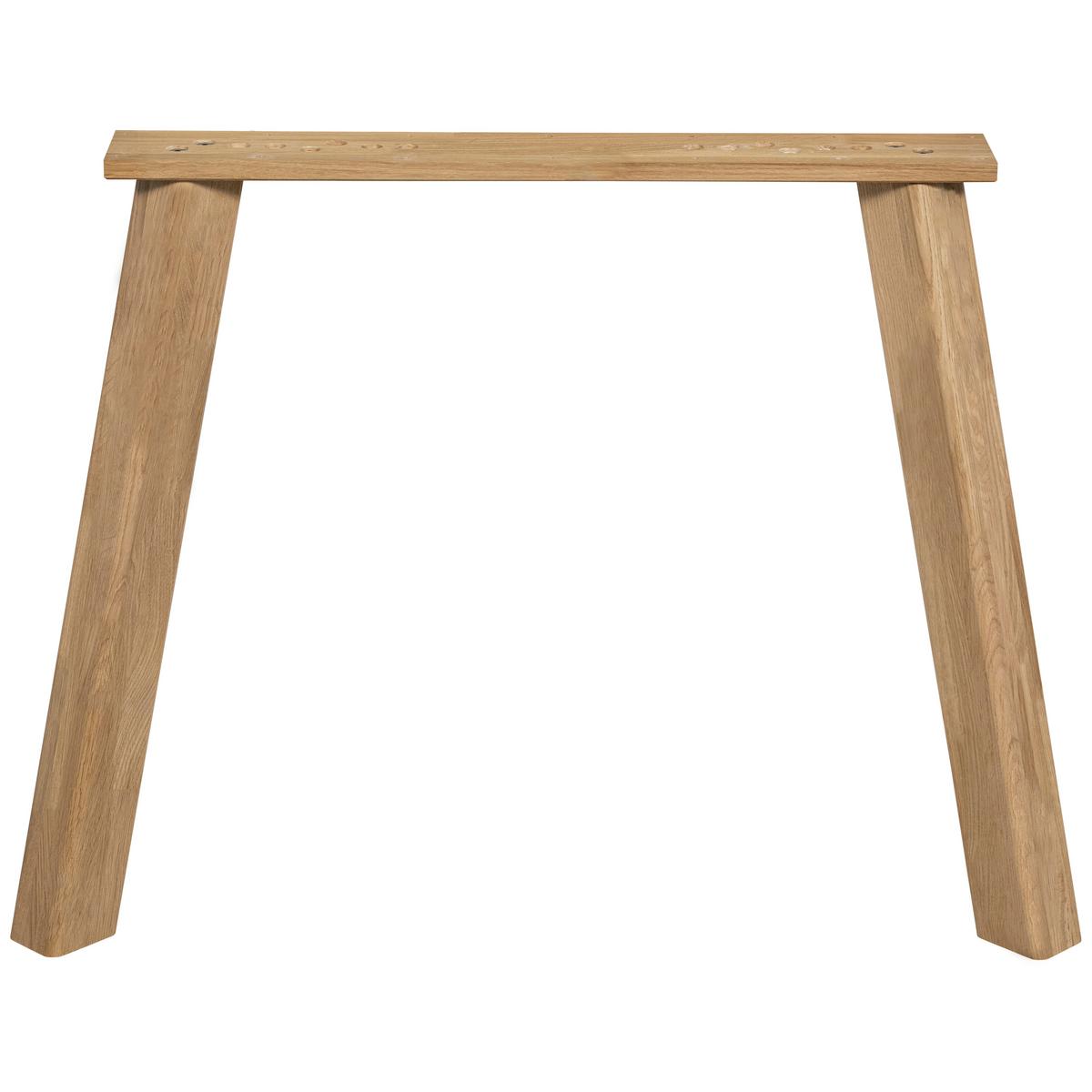 TISCHGESTELL Tablo Eichefarben B: 79cm - Eichefarben, MODERN, Holz (79/73/11cm) - Livetastic