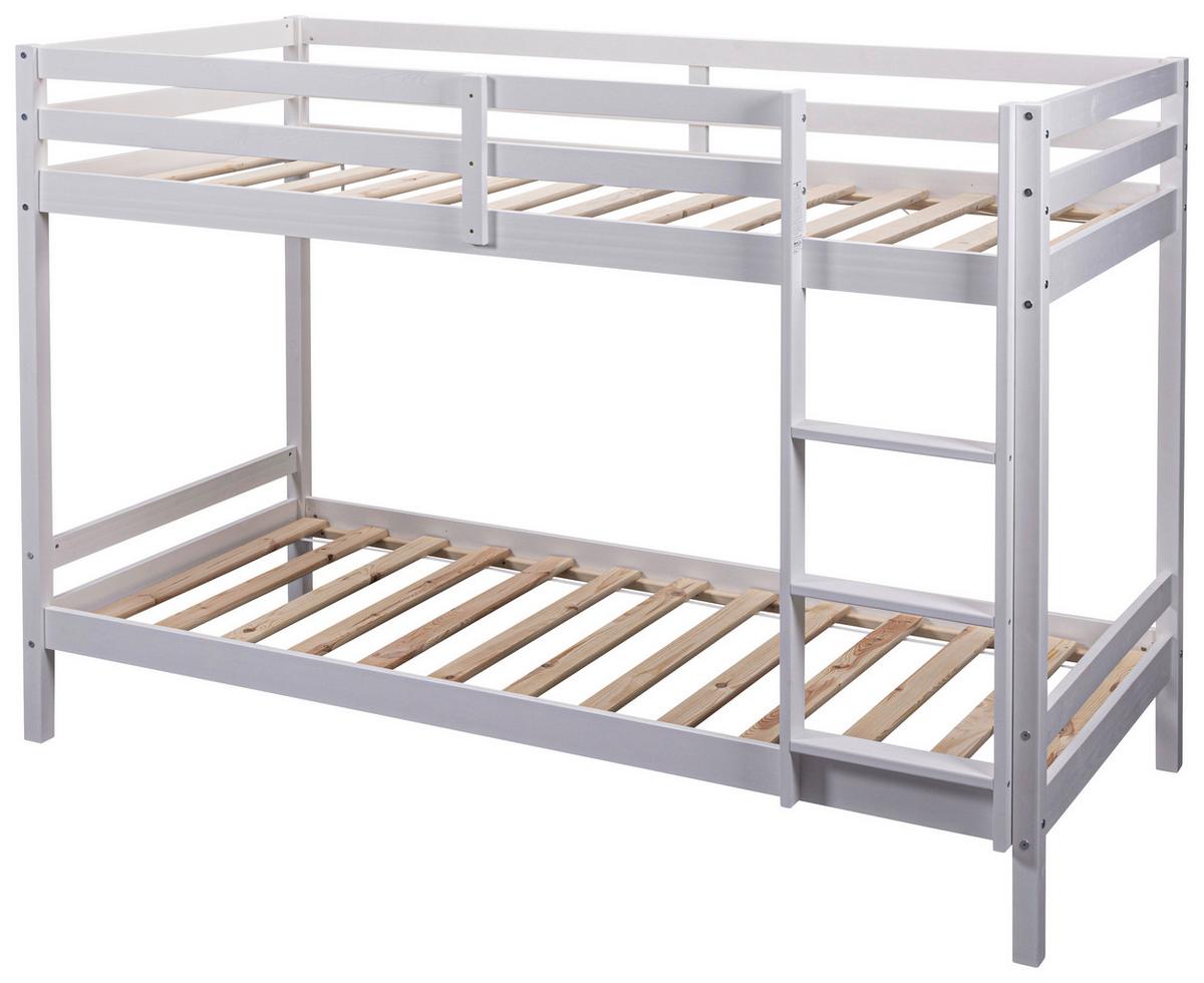 Etagenbett Sweet Dream - Weiß, MODERN, Holz (90/200cm) - MID.YOU