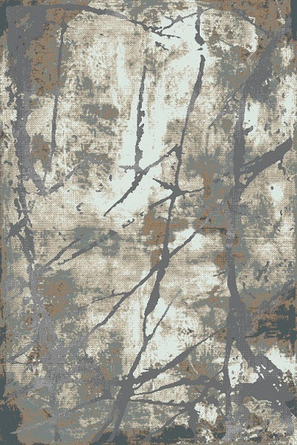 Webteppich Ibiza 607 - Braun/Grau, Basics, Textil (80/150cm)