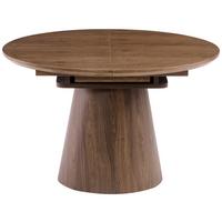 Esstisch Sundsvall Walnussfarben L: 120-160 cm - Walnussfarben, MODERN, Holz/Holzwerkstoff (120/160/120/76cm) - P & B