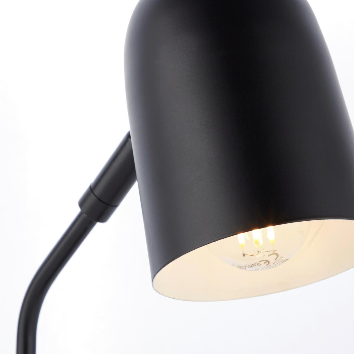 Tischleuchte 92717/06 Tong - Schwarz, Design, Metall (38/10/21,7cm) - Brilliant