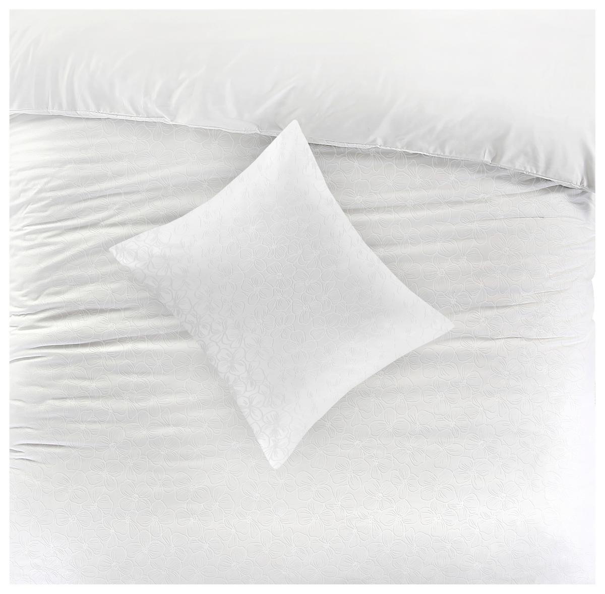 POSTEĽNÁ BIELIZEŇ Blume, 70X90/140X200 cm - biela, Konventionell, textil (140/200cm) - Mömax