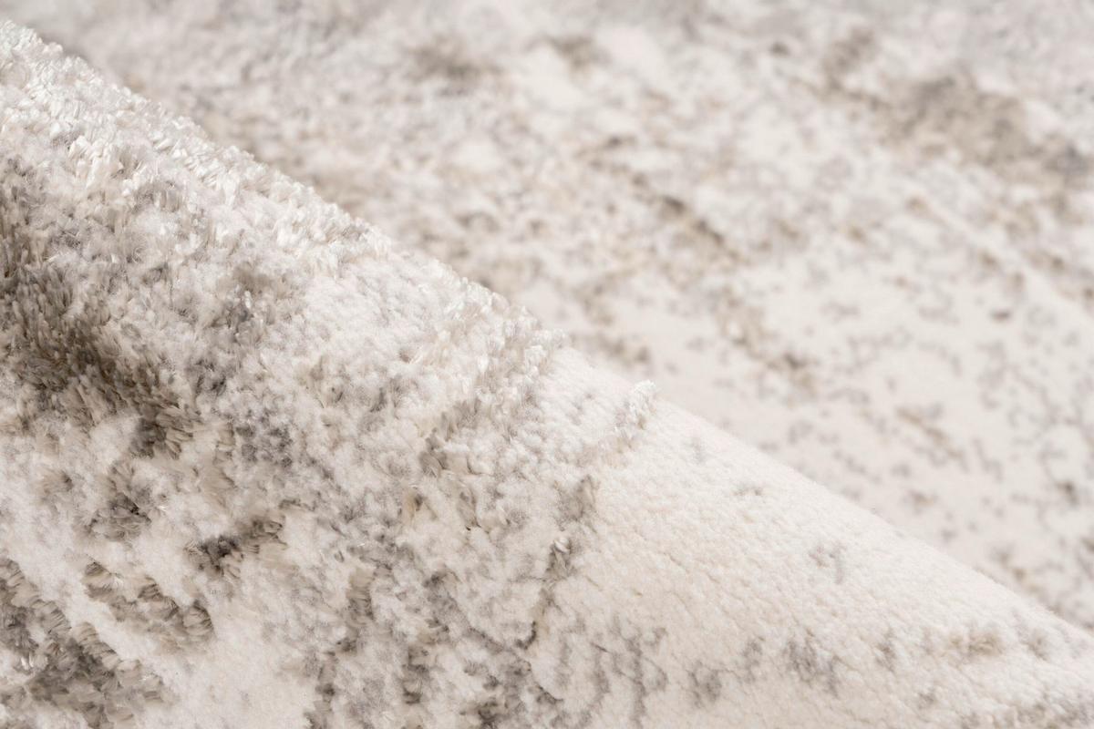 FLACHWEBETEPPICH Silber/Beige - Beige/Silberfarben, Basics, Textil (160/230cm) - Kayoom