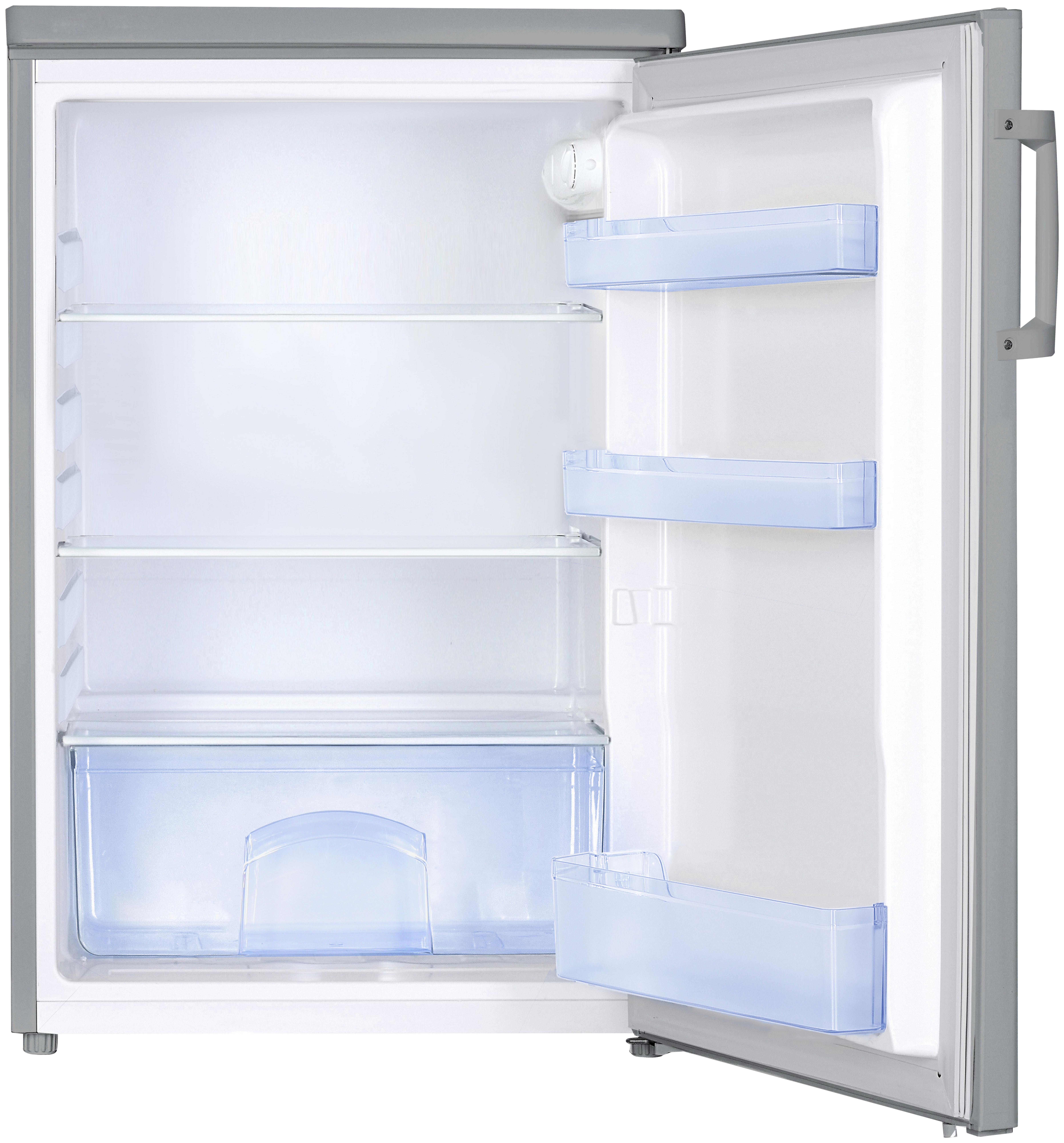 Kühlschrank Nabo 127 L Freistehend - Edelstahlfarben, KONVENTIONELL (55/85/58cm)