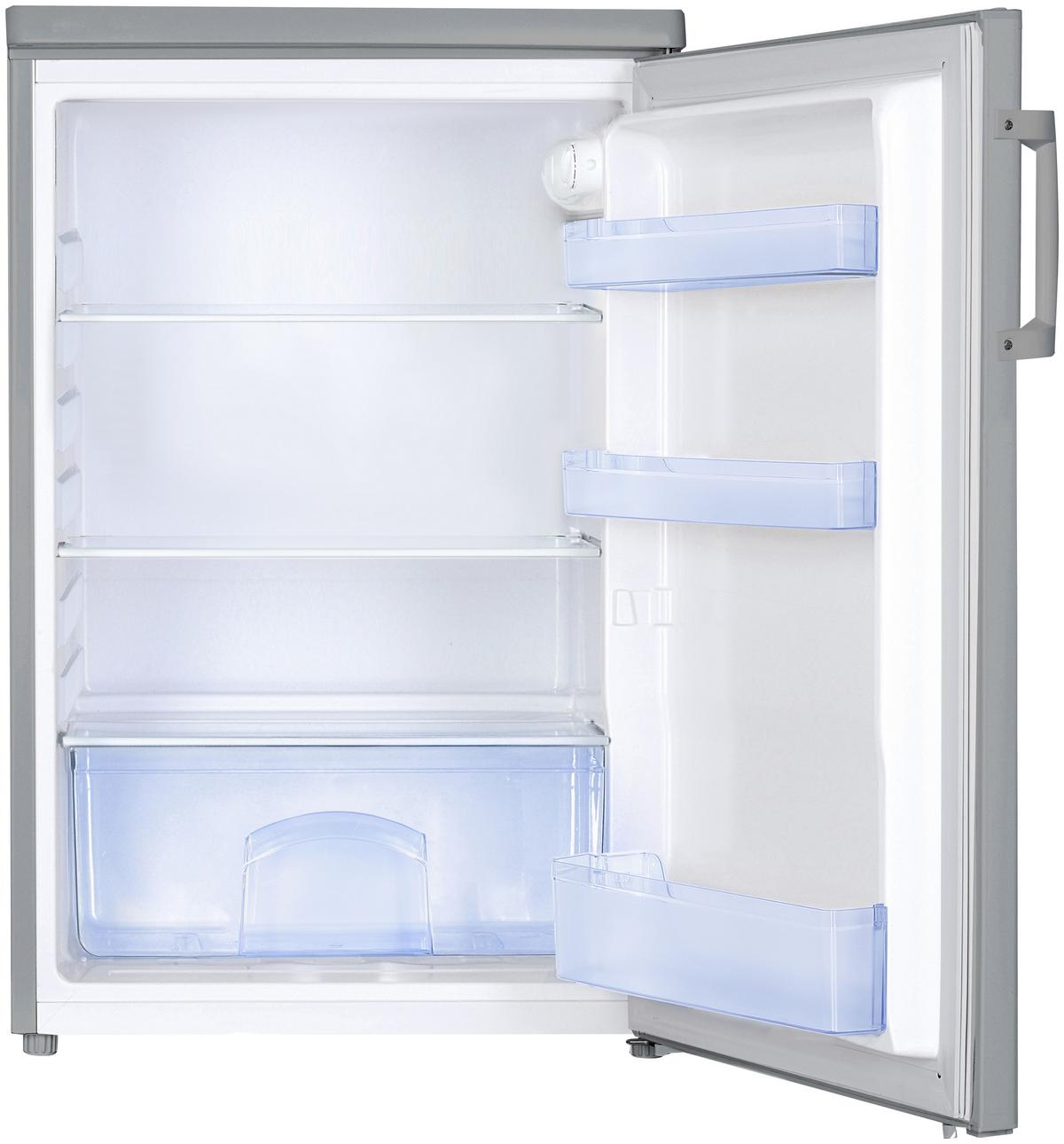 Kühlschrank Nabo 127 L Freistehend - Edelstahlfarben, KONVENTIONELL (55/85/58cm) - Nabo
