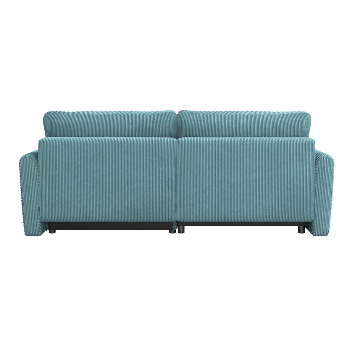 Ecksofa Josh Blau S: 229x146 Cm - Blau, Trend, Textil (229/146cm)