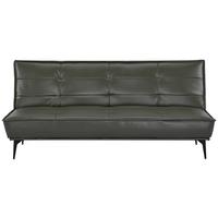 Schlafsofa Levio - Schwarz/Grau, MODERN, Holz/Textil (184/90/84cm) - P & B
