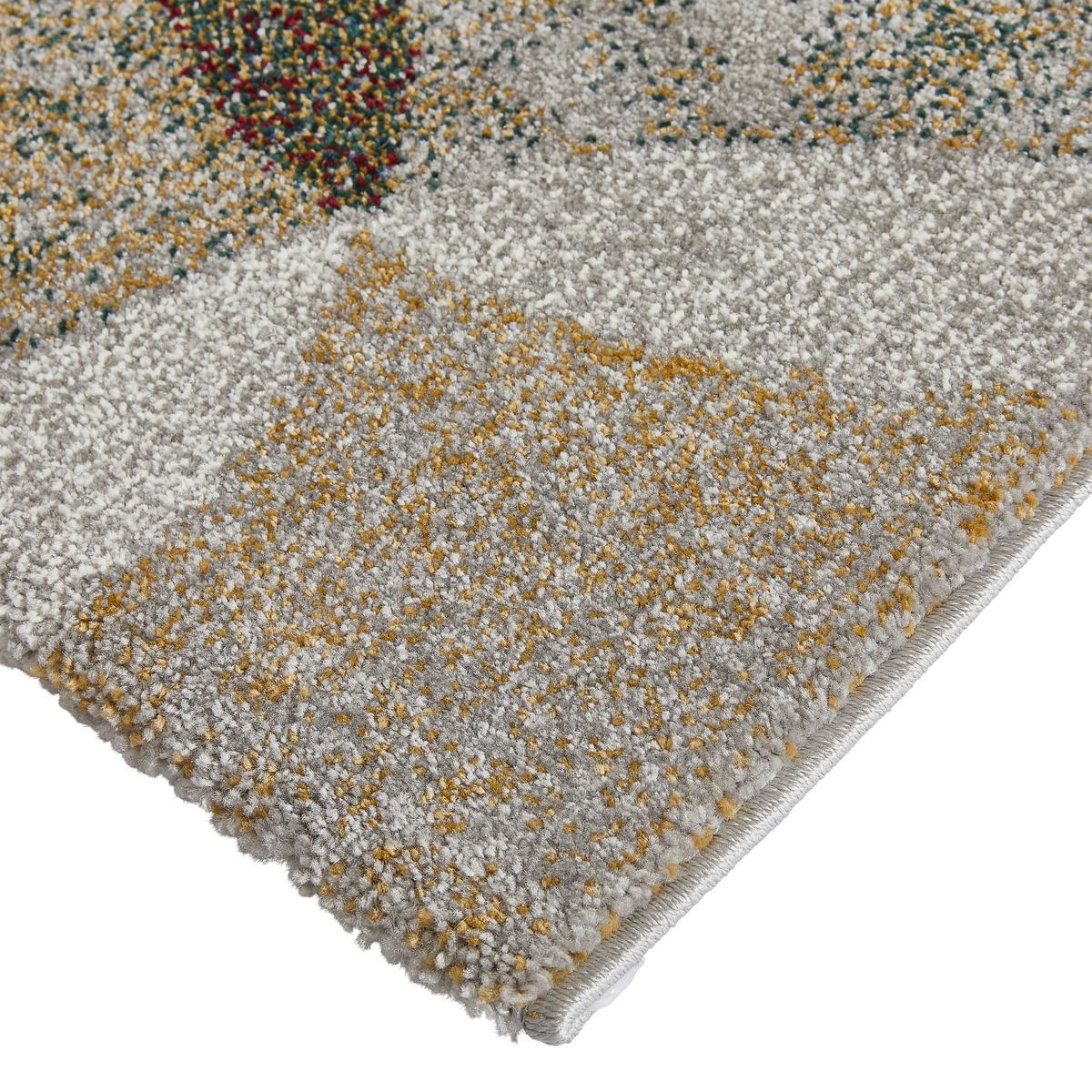 Webteppich Modernina - Dunkelgrün/Multicolor, KONVENTIONELL, Textil (120/170cm) - Esprit