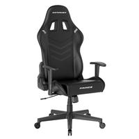 Gamingstuhl Prince Schwarz B: 70cm - Schwarz/Weiß, KONVENTIONELL, Kunststoff/Textil (70/132/70cm) - Dxracer