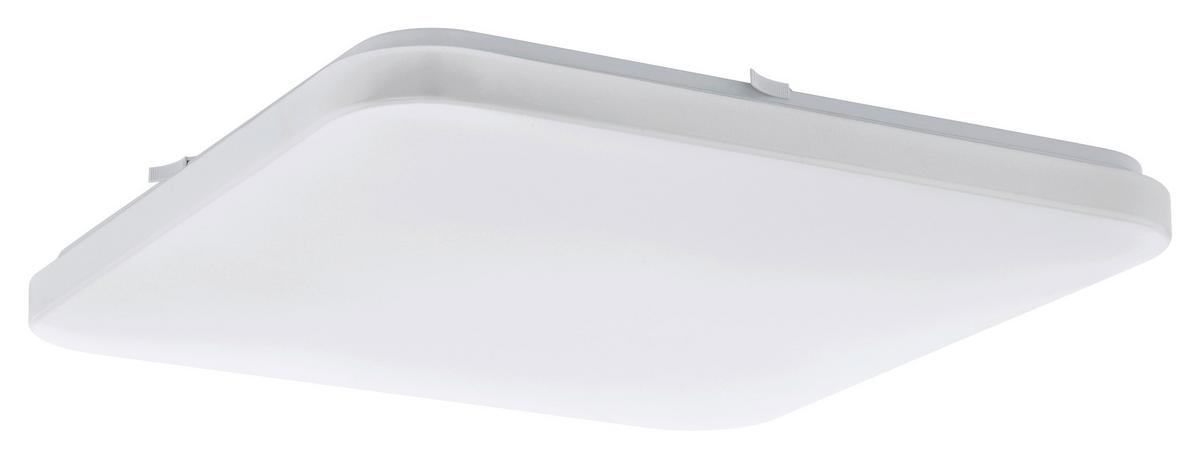 Led-deckenleuchte Frania Ø 43 Cm - Weiß, MODERN, Kunststoff/Metall (43/43/7cm)