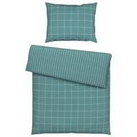 POSTEĽNÁ BIELIZEŇ KARO ALLOVER - modrá, Konventionell, textil (140/200cm) - Mömax
