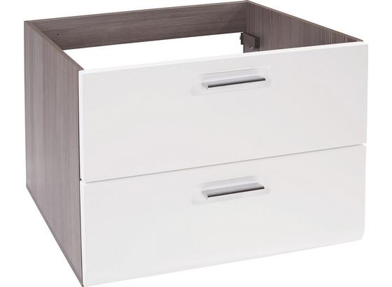 Mosdó Alsószekrény Avensis - tölgy színű/fehér, modern, faanyagok (75/53/45cm) - LUCA BESSONI Mosdó Alsószekrény Avensis - tölgy színű/fehér, modern, faanyagok (75/53/45cm) - LUCA BESSONI