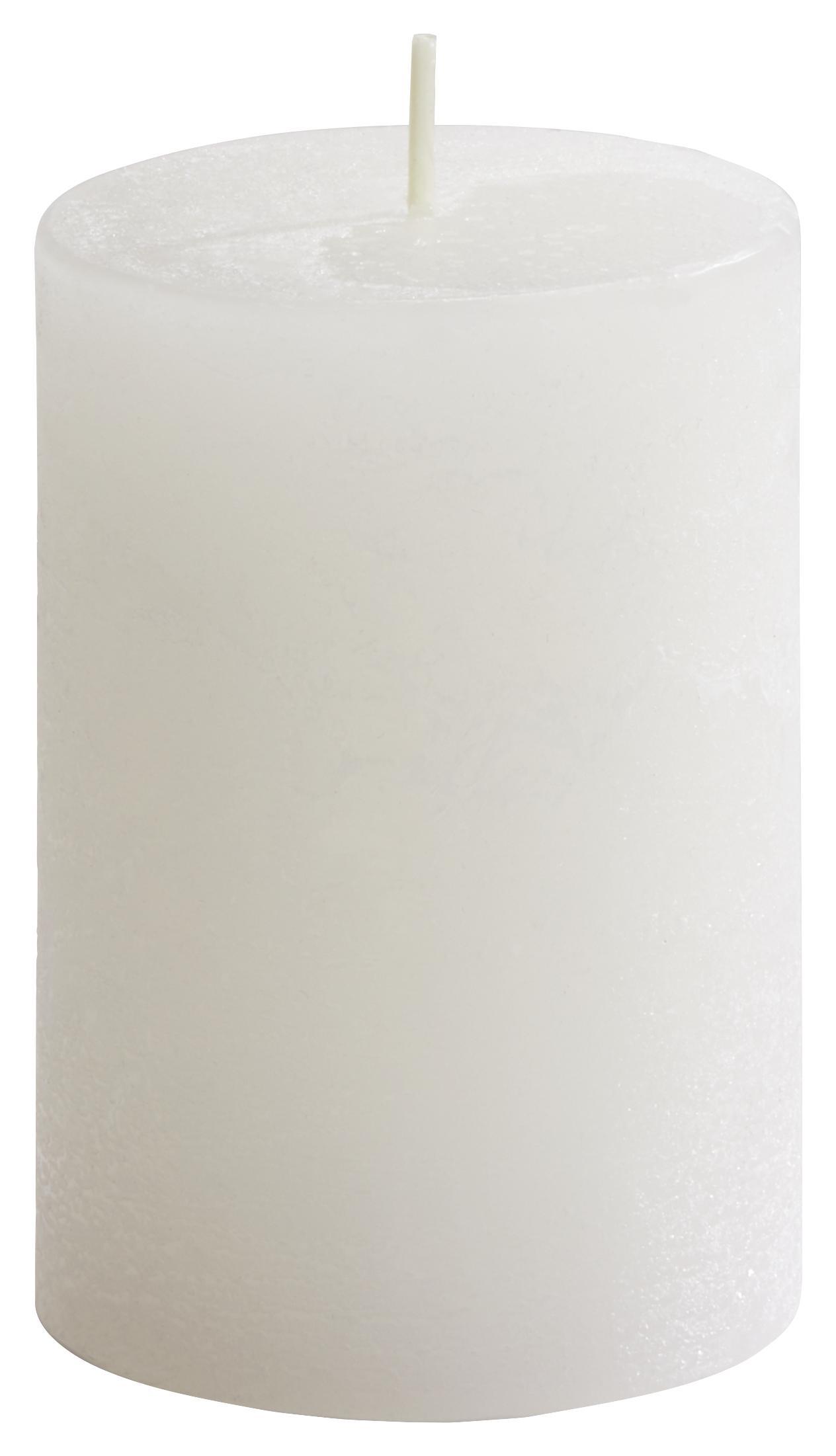 Tömbgyertya Ivonn - Fehér, konvencionális (7/10cm) - Ombra