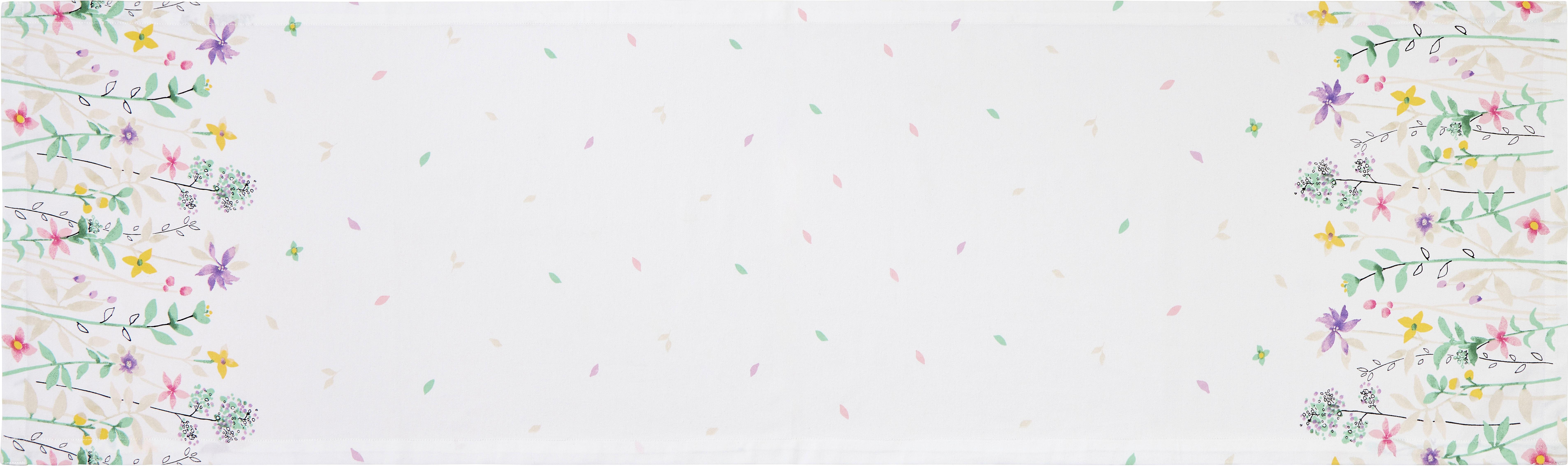 Tischläufer Viola - Pink/Champagner, MODERN, Textil (40/150cm) - Luca Bessoni