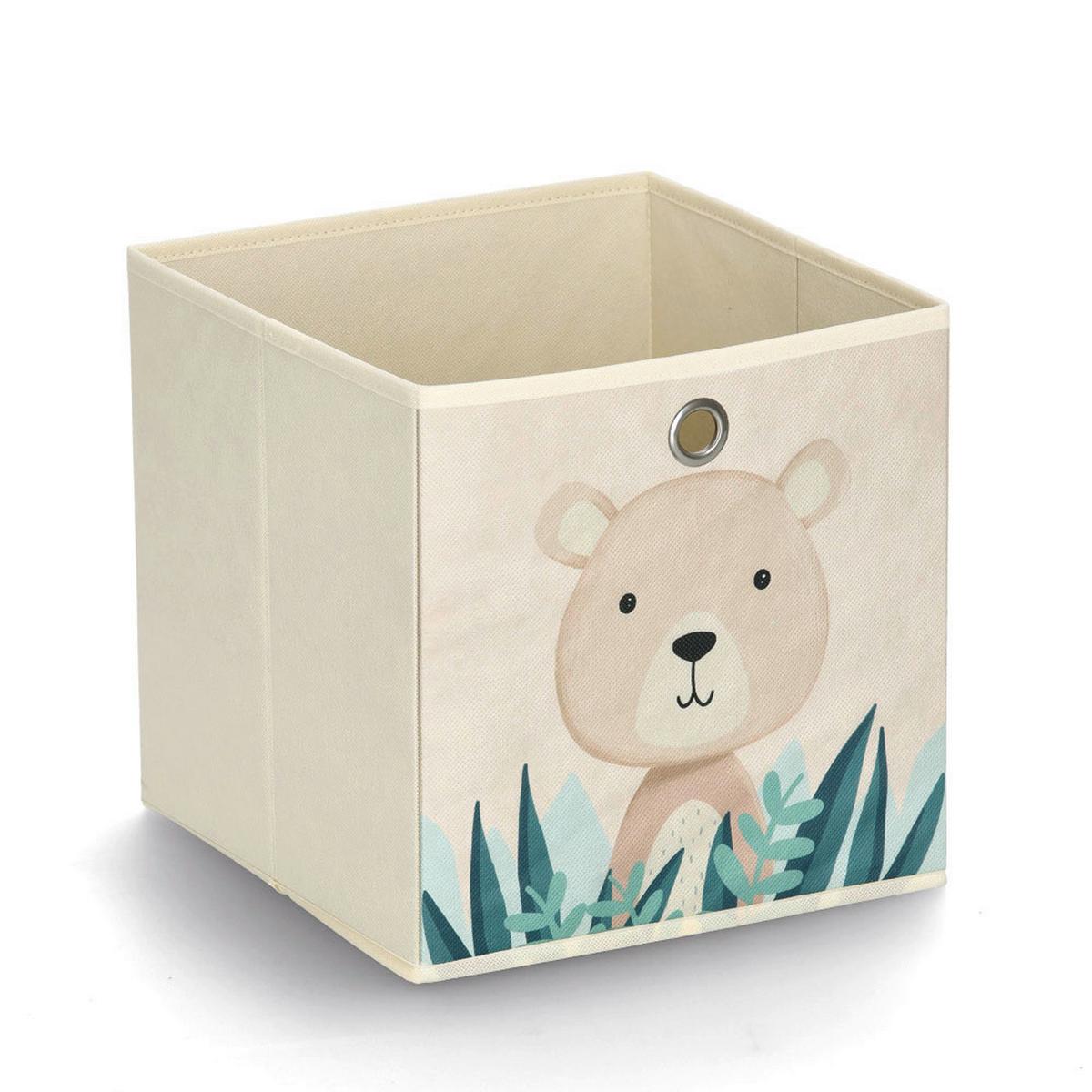 Aufbewahrungsboxen-set 50445 - Beige, Basics, Textil (30/30/10cm) - Zeller Present