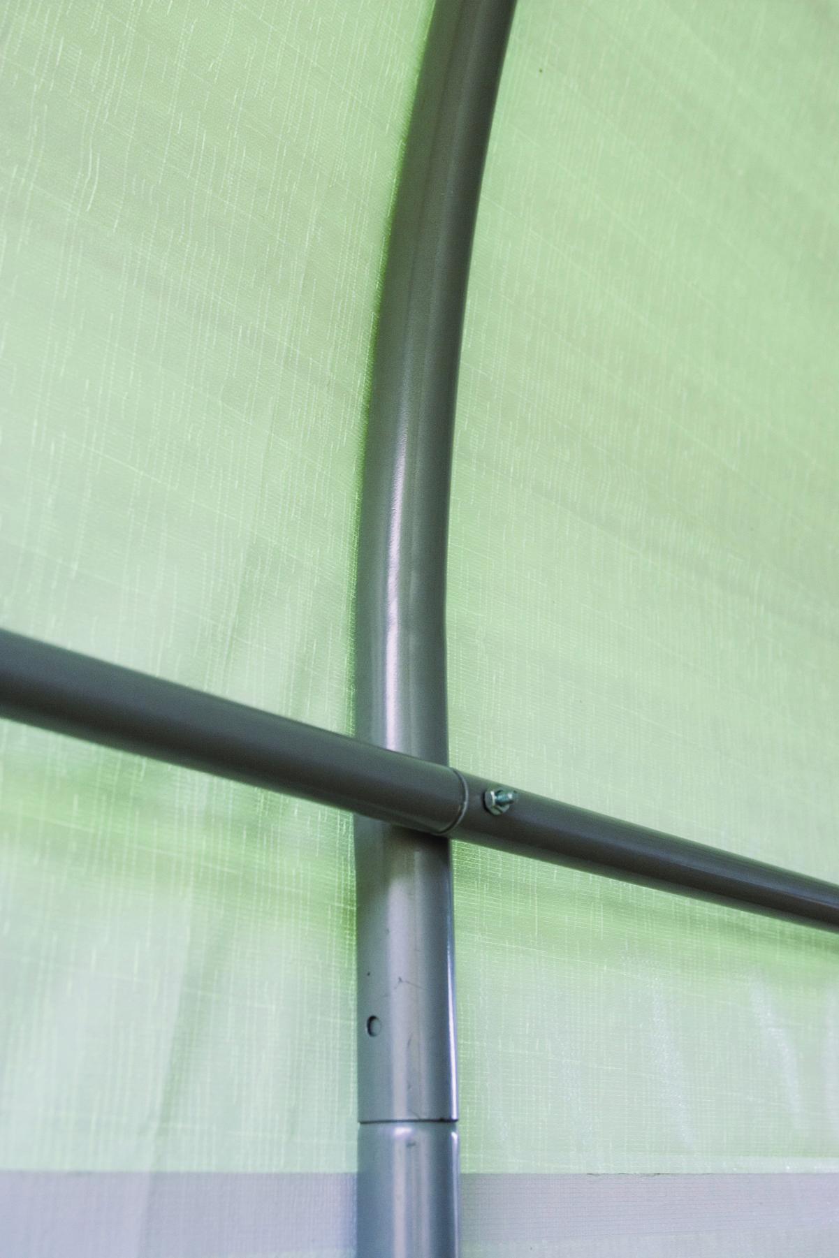 Gerätehaus 240x240x240 Cm - Grau, Basics, Kunststoff (240/240/240cm)