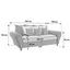 Bigsofa Living - Hellbraun/Wengefarben, ROMANTIK / LANDHAUS, Holz/Textil (265/82-102/108cm) - James Wood Bigsofa Living - Hellbraun/Wengefarben, ROMANTIK / LANDHAUS, Holz/Textil (265/82-102/108cm) - James Wood