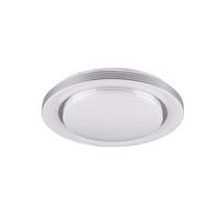 LED-Deckenleuchte Atria Ø 58 cm mit Sternenhimmel - Weiß, Basics, Kunststoff (58/8cm)
