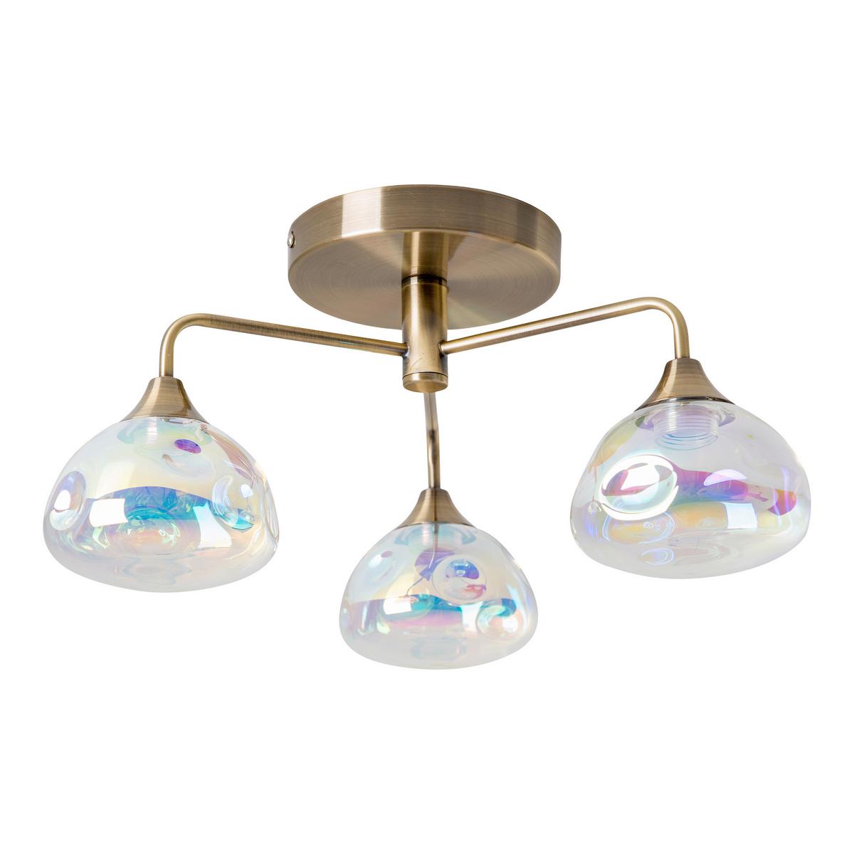 LED-Deckenleuchte 1367745 Deckenleuchte - Messingfarben, Design, Metall (19,5cm) - Näve