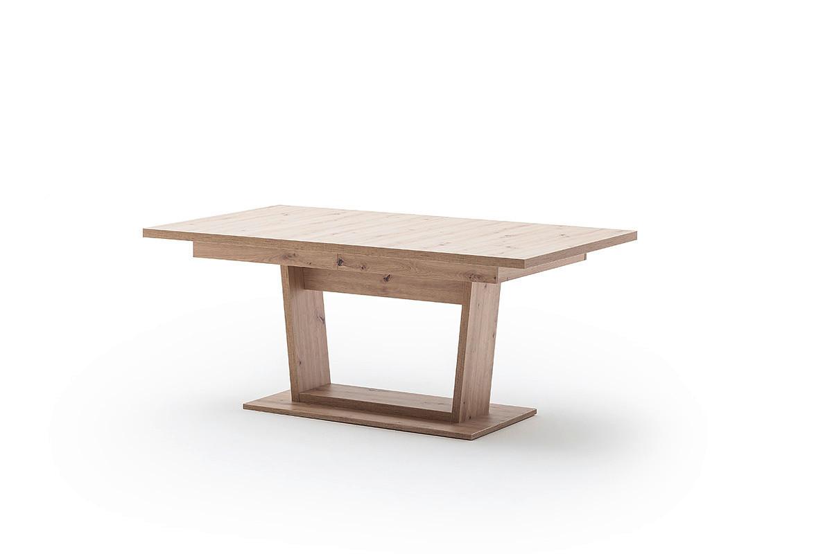 Esstisch Ausziehbar Meran 180-280x100 Cm Eichefarben - Eichefarben, Design, Holzwerkstoff (180-280/100/77cm) - Livetastic