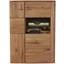 Highboard Buffalo Buf52t20 - Eichefarben, KONVENTIONELL, Glas/Holz (90/138/37cm) Highboard Buffalo Buf52t20 - Eichefarben, KONVENTIONELL, Glas/Holz (90/138/37cm)