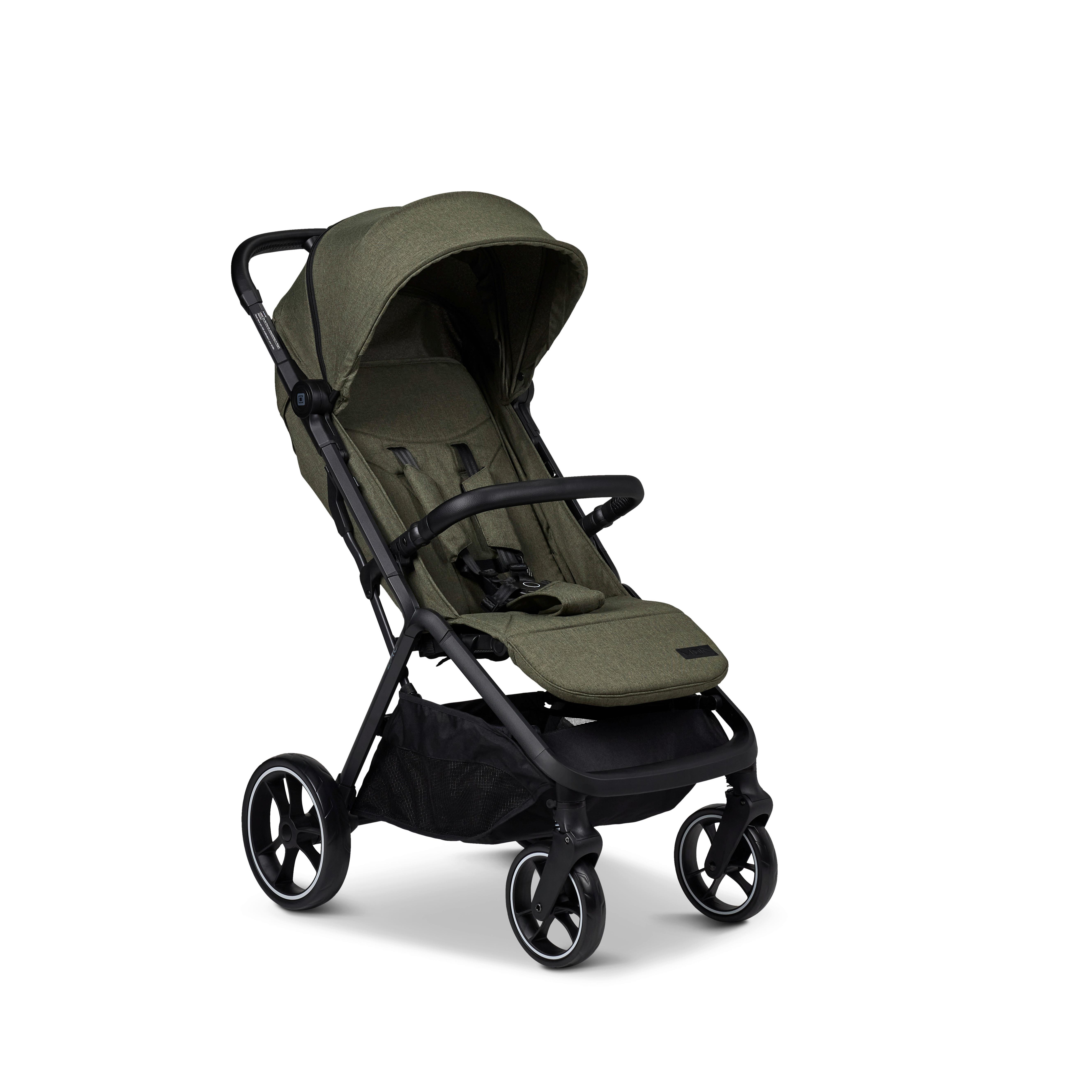 Buggy Zac - Schwarz/Olivgrün, Basics, Textil (80/55/102cm) - Moon