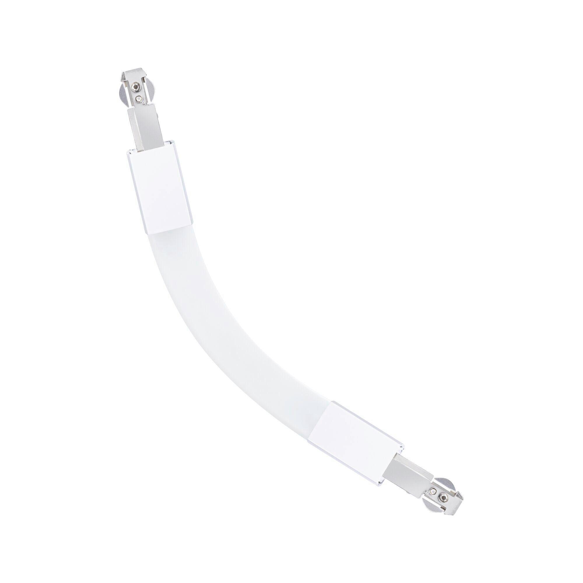 Schienensystem-Verbinder 95650 Urail Flexverbin. Sw - Weiß, Basics, Metall (18,9/1,8/3,6cm) - Paulmann