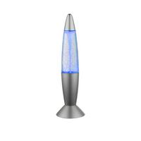 Tischlampe Magma Silberfarben Farbwechsler - Klar/Silberfarben, LIFESTYLE, Kunststoff (10/35,5cm) - Globo