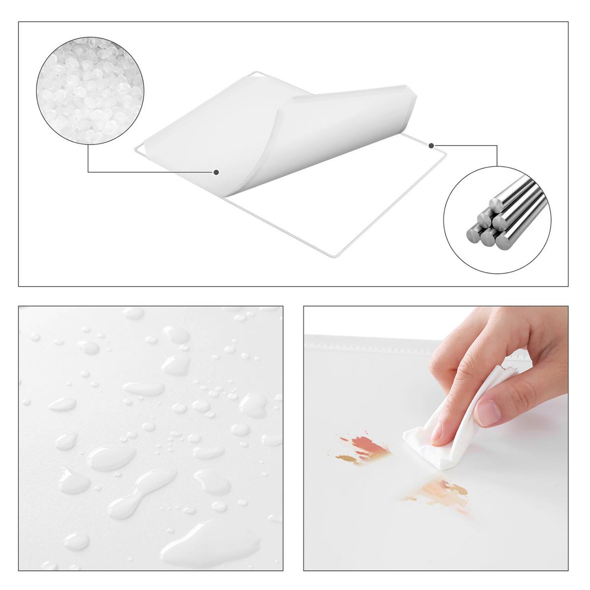 Plastic Cube Storage Weiß B: 123 cm - Weiß, MODERN, Kunststoff/Metall (123/123/31cm) - MID.YOU