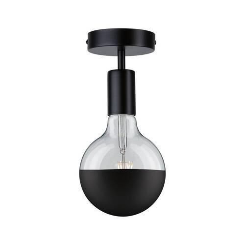 LED-Spotkopf 1-Flammig Ø 10 cm - Schwarz, Basics, Metall (10,0/12,5cm) - Paulmann