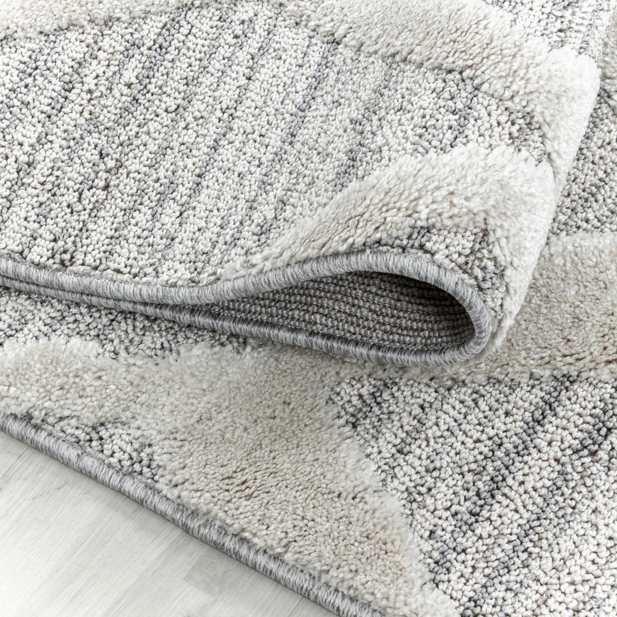 Tkaný koberec 240x340cm, šedá - šedá, Konvenční, textil (240/340cm)