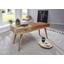 Sitzbank Salim B: 100 cm Mangoholz - Braun/Weiß, Natur, Holz/Fell (100/52/38cm) - Carryhome Sitzbank Salim B: 100 cm Mangoholz - Braun/Weiß, Natur, Holz/Fell (100/52/38cm) - Carryhome