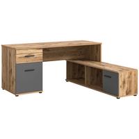 Mason B: 151 Cm Nox Oak Mason - Holzwerkstoff (170cm) - MID.YOU