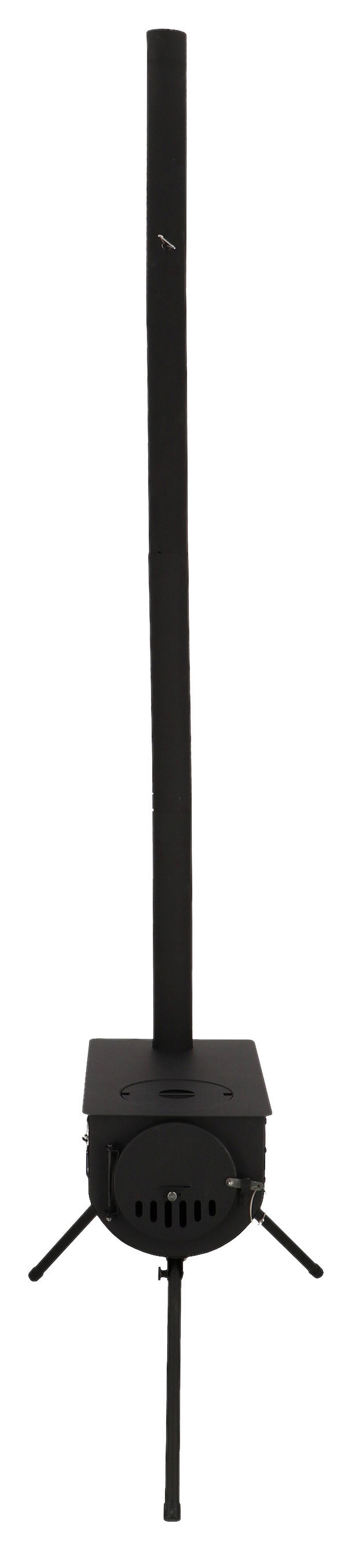 Hüttenofen Metall Outdoor Ofen Ff654 - Schwarz, LIFESTYLE, Metall (87/50/196cm)
