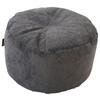 Sitzsack Drops Grau Indoor Mit Styroporkugeln-Füllung - Grau, MODERN, Textil (45/25/45cm) - Ondega