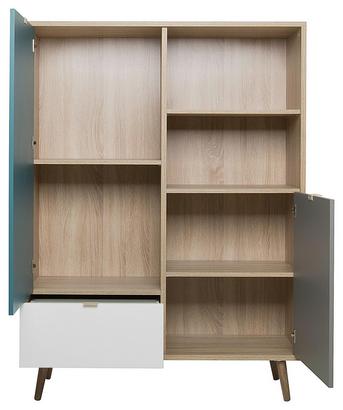 Highboard Trend B: 103 cm Highboard CUBA Eiche Dekor