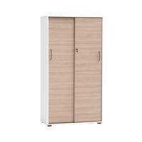 AKTENSCHRANK Metz Weiß/Beige B: 80,1cm - Beige/Weiß, MODERN, Holzwerkstoff (80,1/150/38,2cm) - MID.YOU