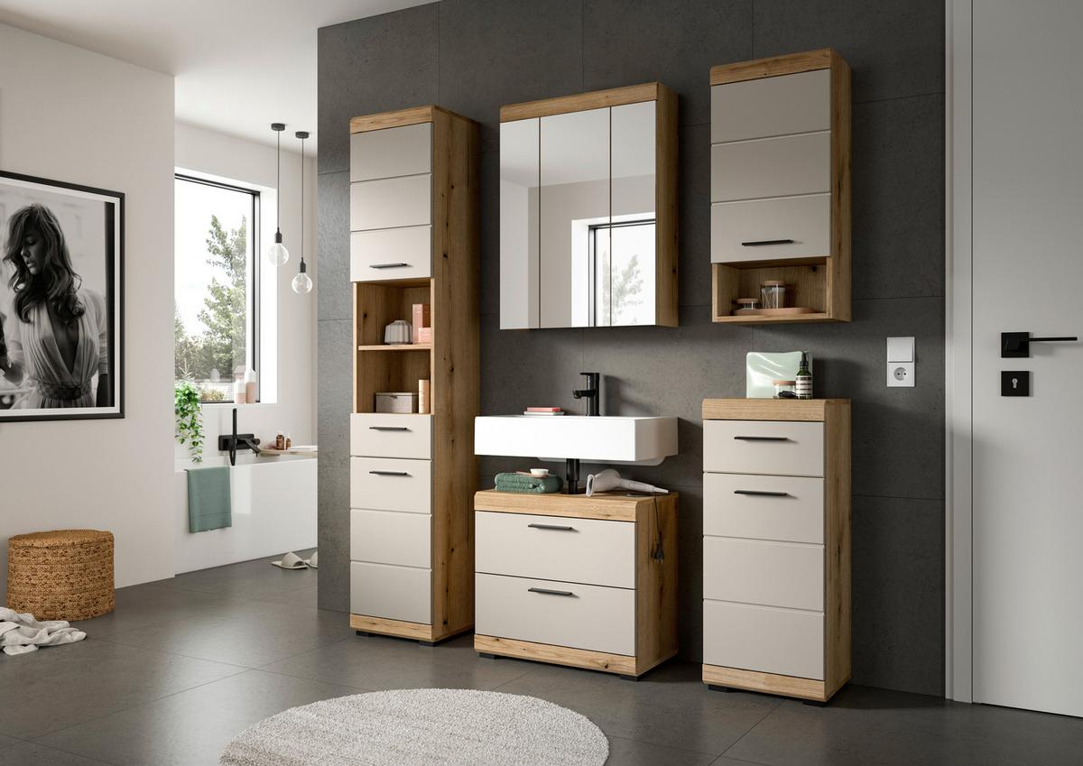 Hängeschrank Scout Kaschmir/Naturfarben B: 37 cm - Kaschmir/Naturfarben, MODERN, Holzwerkstoff (37/79/24cm) - MID.YOU