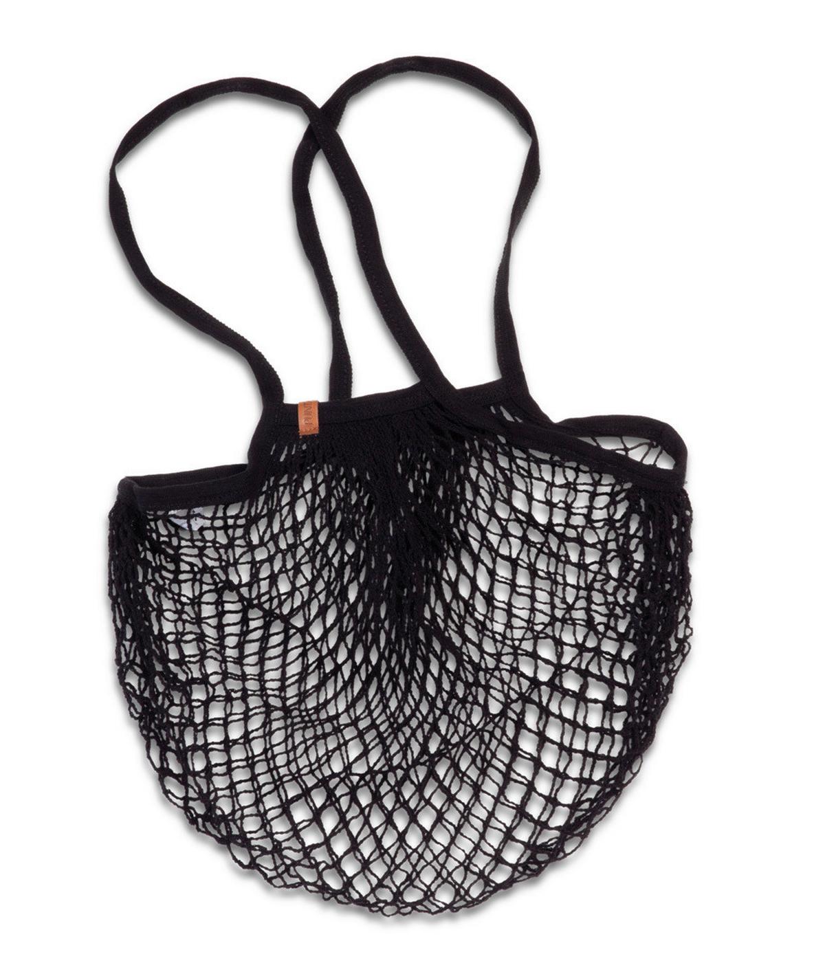 NÁKUPNÁ TAŠKA PUNTA - modrá/čierna, Konventionell, textil (32/38cm) - Zandiara