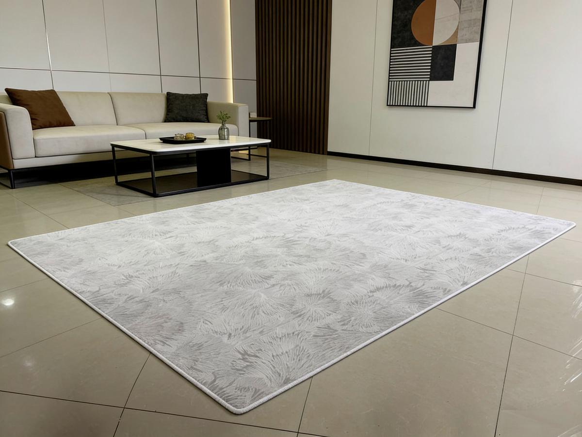 Teppich 100% Polyester - Hellgrau, ROMANTIK / LANDHAUS, Textil (80/150cm) - James Wood