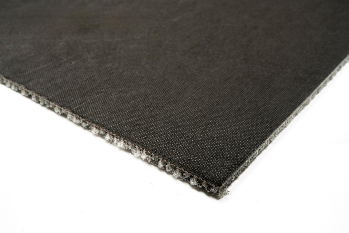 Teppichfliese Hellgrau Ambition 50x50 cm Florhöhe 3mm - Hellgrau, Basics, Textil (50/50cm)