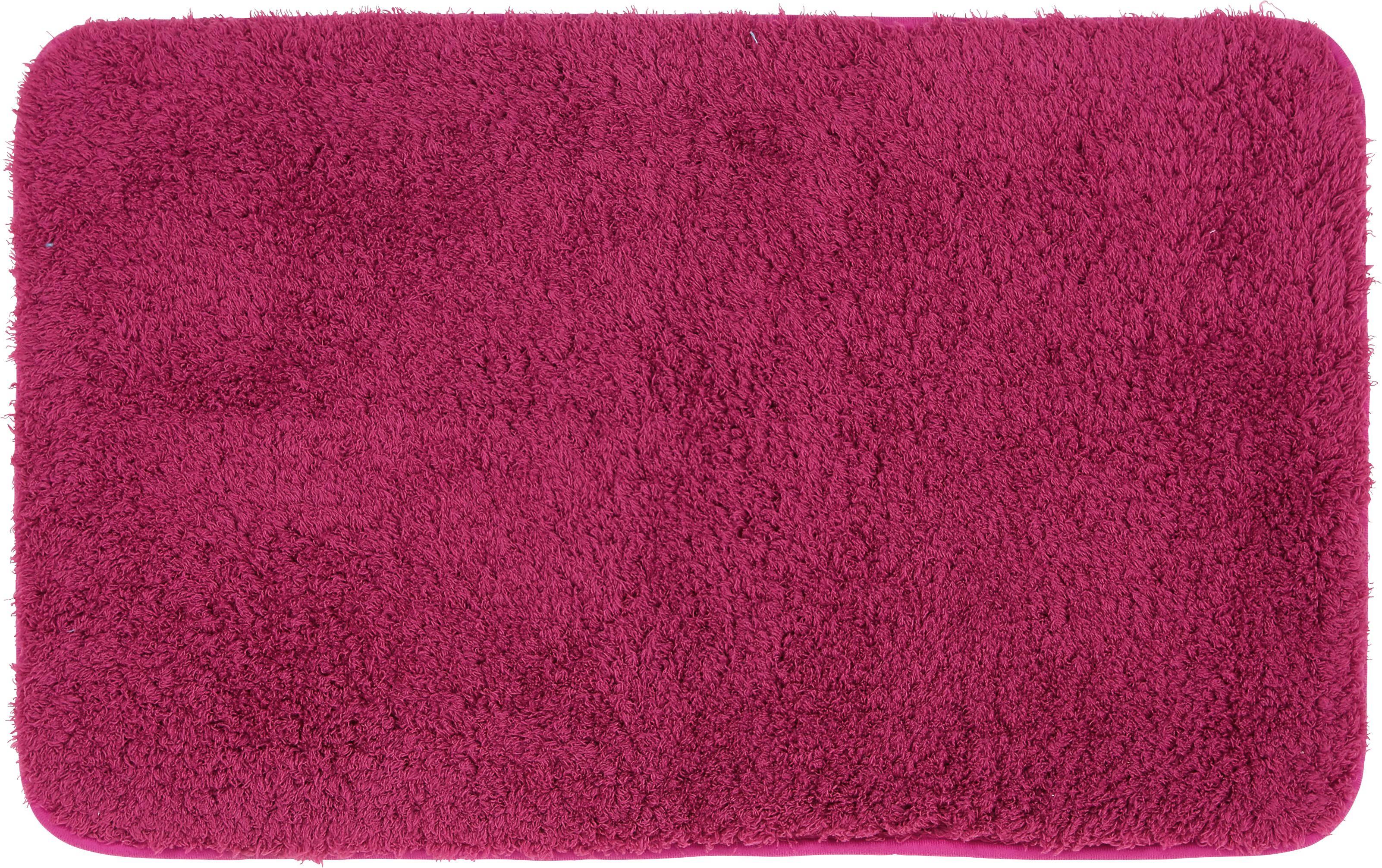 Fürdőszobaszőnyeg Selina - Pink/Zöld, modern, Textil (50/80cm) - Luca Bessoni