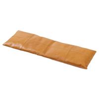 Bankauflage Lederkissen Braun B: 104 cm - Braun, Design, Leder (104/3/35cm) - MID.YOU