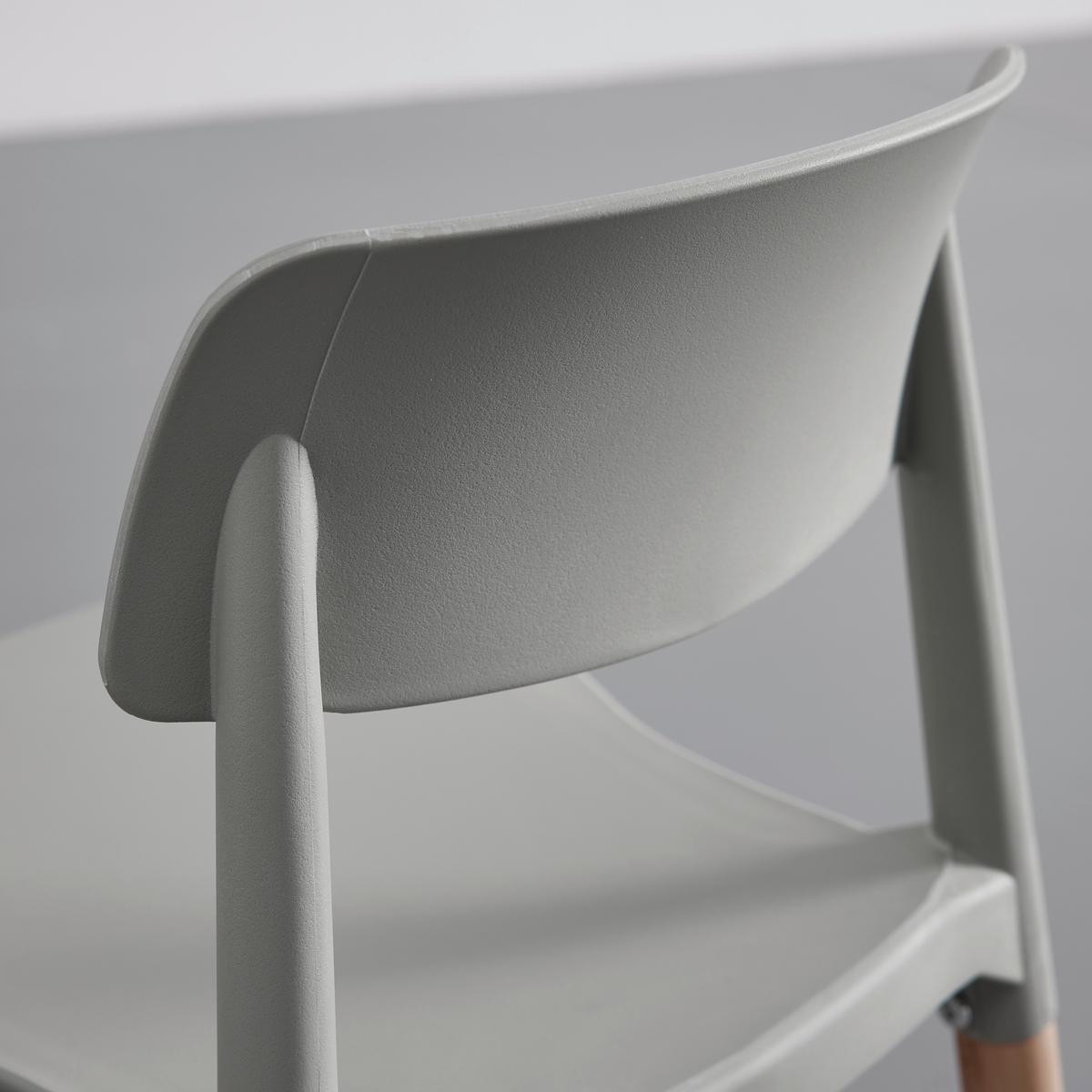 Dětská sedací souprava DESSY šedá - světle šedá, Moderní, dřevo/plast (60/48/60cm) - Bessagi Kids
