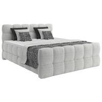 ZIERKISSENSET inkl. Tagesdecke grauweiss - Grauweiß, Trend, Textil - Sembella