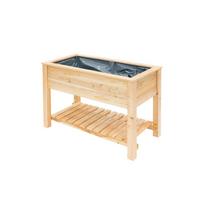 Hochbeet Hochbeet - Lärchefarben, KONVENTIONELL, Holz (120/65/75cm)