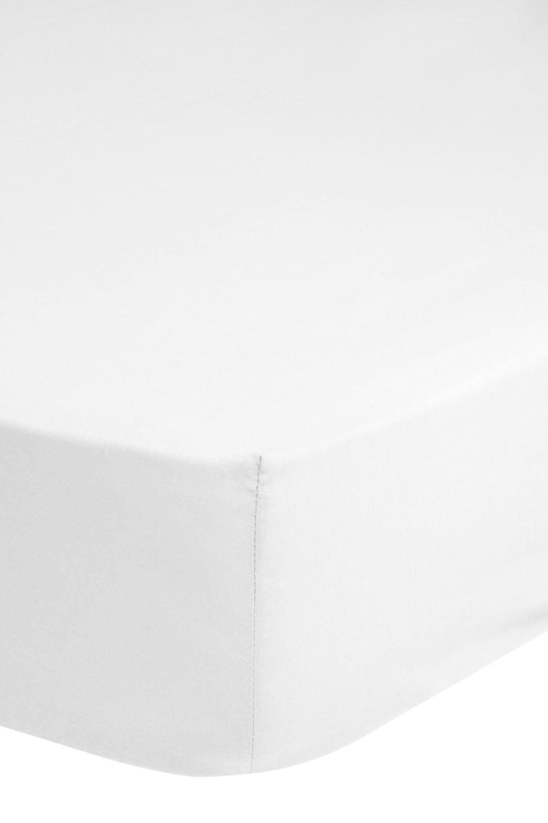 Elastické Prostěradlo Jersey Z Bavlny 90-100/200 Cm - bílá, Basics, textil (90/100/200cm) - MID.YOU